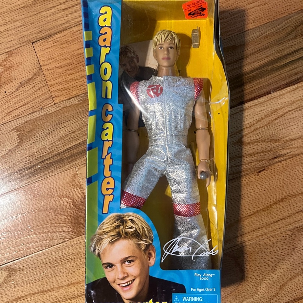 Aaron Carter Doll in Silver Outfit